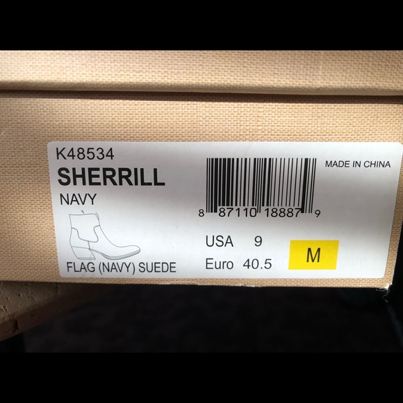 Navy anklet booties - Picture 5 of 5